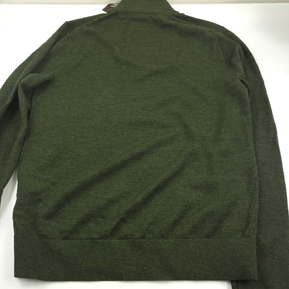 Michael Kors Men's Textured Quarter-Zip Sweater S - Picture 5 of 5